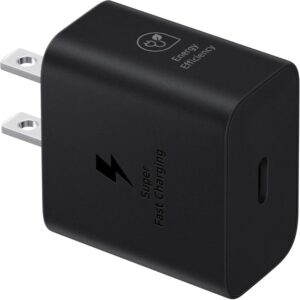Samsung EP-T2510 25W USB-C Wall Charger with Cable (Black)